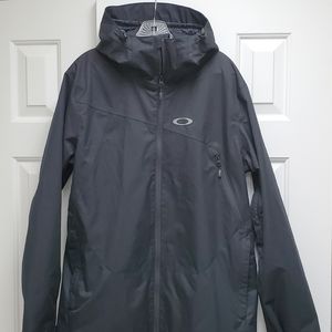 Oakley Snowboarding Ski Shell Jacket Black Men's L